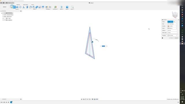 simple pyramid in fusion360 смотреть онлайн