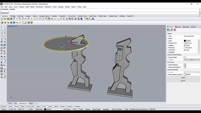 Rhino to Solidworks смотреть онлайн