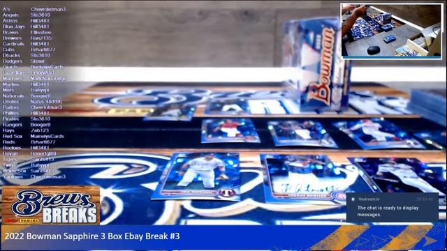 2022 Bowman Sapphire 3 Box Ebay Break #3 смотреть онлайн