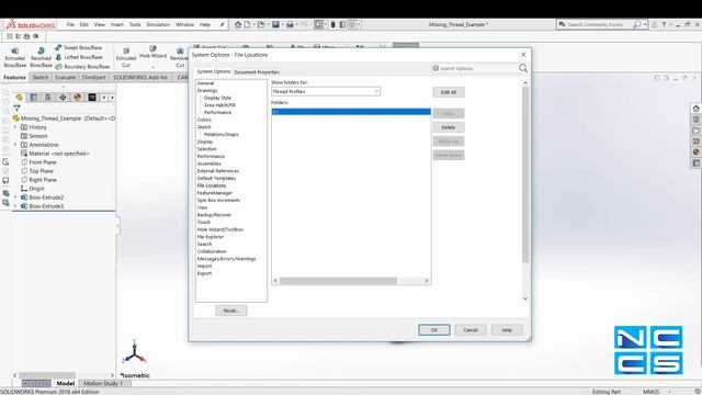SOLIDWORKS File location guide смотреть онлайн