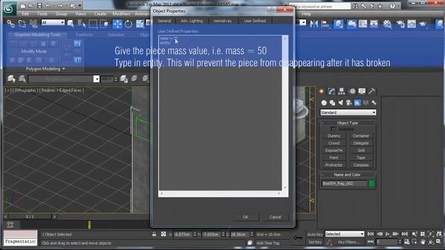 Jointed Breakable Objects + RayFire plugin for 3ds Max 2012 смотреть онлайн