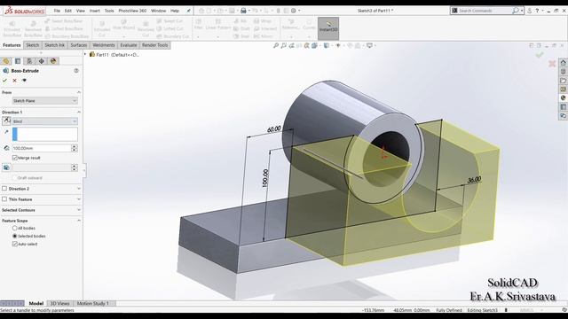 Part 16 on Solidworks 2018 смотреть онлайн