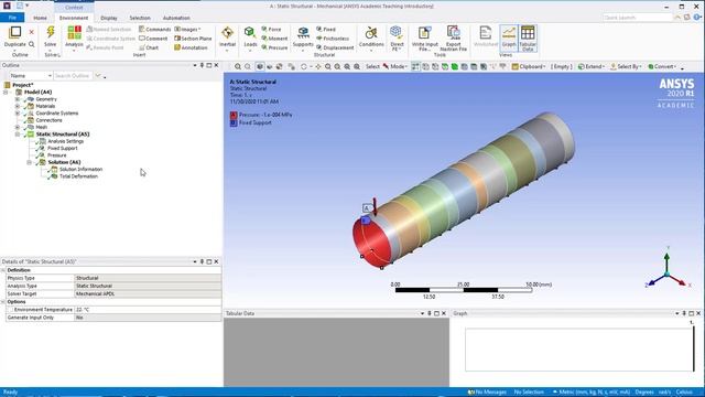 Structural Analysis of a Trachea Using Ansys Mechanical — Numerical Solution смотреть онлайн