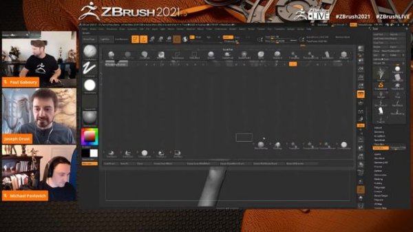 ZBrush 2021.5 Live Stream Event