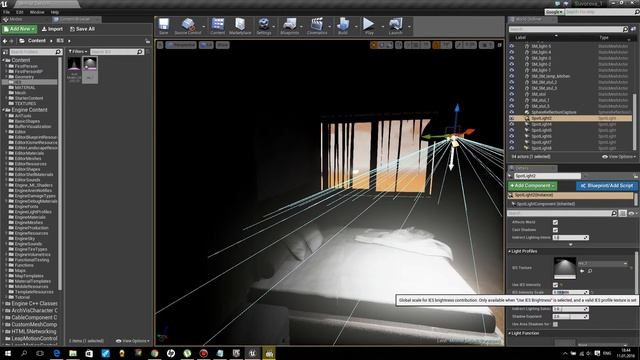 20 параметры IES в Unreal Engine смотреть онлайн