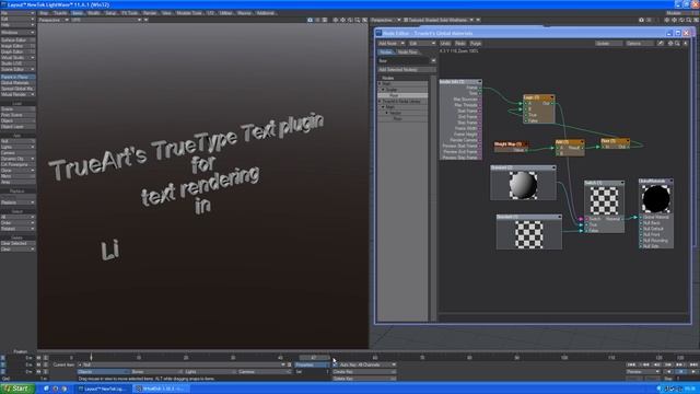 TrueArt LightWave 3D PlugIn TrueType Text 1 Full HD video смотреть онлайн