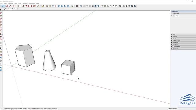 Go Beyond SketchUp - Chapter 1 "Move, Copy and Arrays" смотреть онлайн