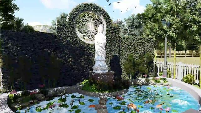 Lumion 8 + sketchup 2017 with the Buddha statue смотреть онлайн