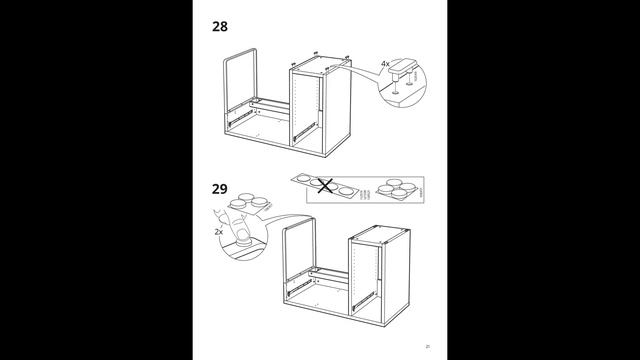 Micke IKEA Desk User Manual Guide смотреть онлайн