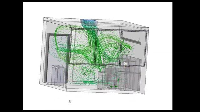 SOLIDWORKS Flow Simulation | HVAC analysis (Heating Ventilation and Air Conditioning) смотреть онлайн