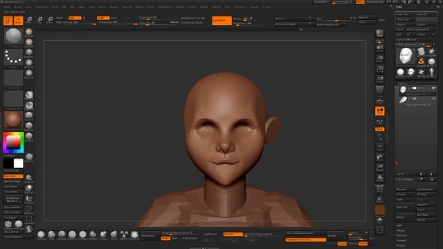 creating a cartoon character in zbrush смотреть онлайн