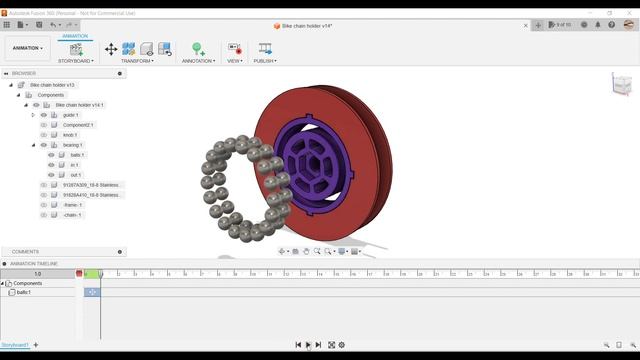 Fusion 360 Express | ANIMATION | EP126: transform - MANUAL EXPLODE смотреть онлайн