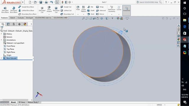 Solidworks tutorial - Spur gear design смотреть онлайн