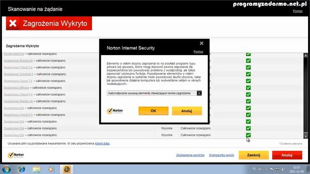 Norton Internet Security 2012 19.1 - test skanera na żądanie. смотреть онлайн