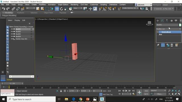3Ds Max Clone Options смотреть онлайн