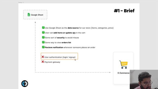 Google sheet to online store - #2 Project Brief/ Summary смотреть онлайн