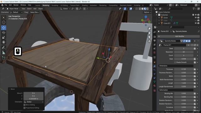 2 Lesson 22 Modeling the Base of Stylized Roofs in Blender смотреть онлайн