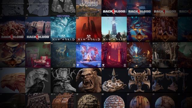 How to Sculpt Stylized Rocks in ZBrush смотреть онлайн