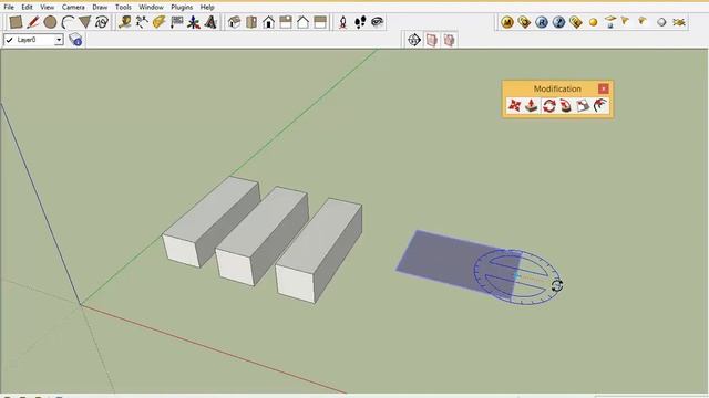 Modification Tool in SketchUp смотреть онлайн