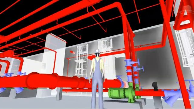 Revit Fire Pump Room Inspection смотреть онлайн