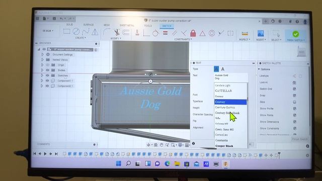 Fusion 360 Tutorial. raised text. смотреть онлайн