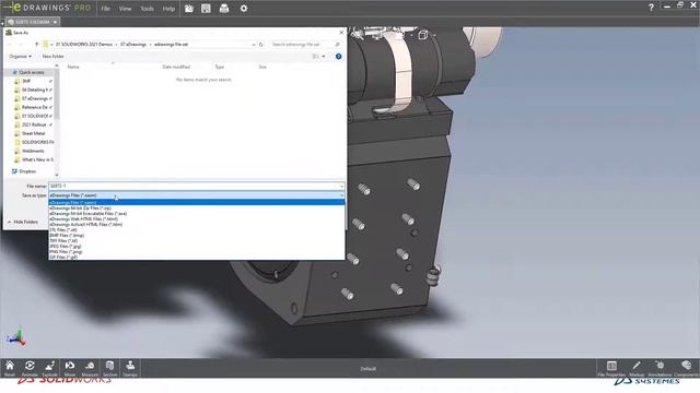 What’s New in SOLIDWORKS 2021 - eDrawings смотреть онлайн
