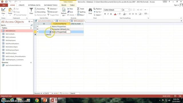 12. Filtering Our Data (Programming In Microsoft Access 2013) смотреть онлайн