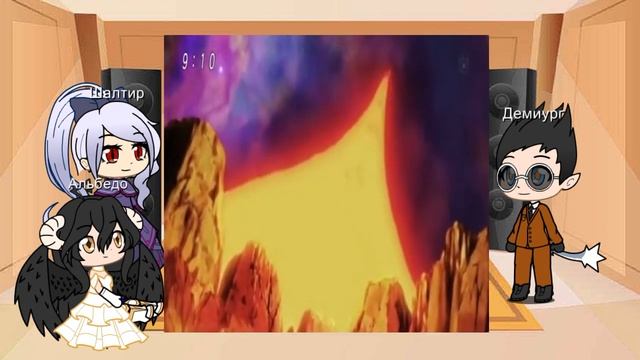 Реакция Оверлорда на Goku Vs Jiren. Часть 2/3