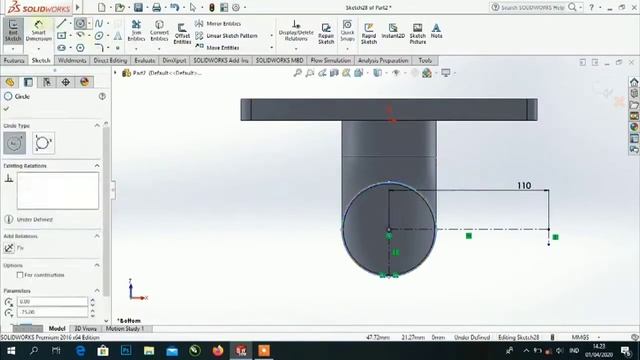 Intake manifold design Solidworks 2016 смотреть онлайн