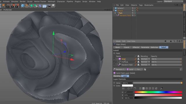Inspired by Entagma - Shaping Displacement Using Modulo & Noise in Cinema 4D R20 смотреть онлайн