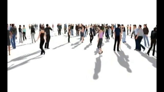 Crowd Simulation - 3ds Max 2014 смотреть онлайн