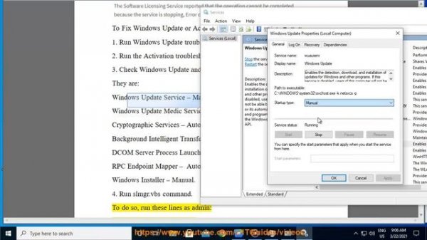 Fix Windows Update or Activation error code 0xc004f075