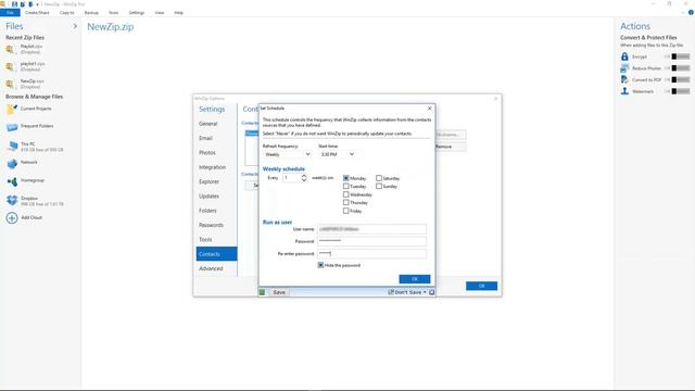 WinZip 21: How to use the Combined Address Book смотреть онлайн