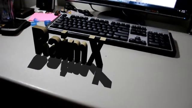 3D Text tracking Test (Boujou + 3ds Max + After Effects) смотреть онлайн