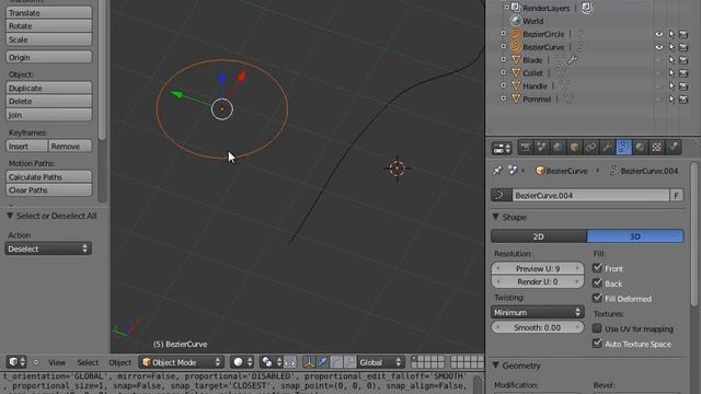 0504 Blender (Curve Extrude).mp4 смотреть онлайн