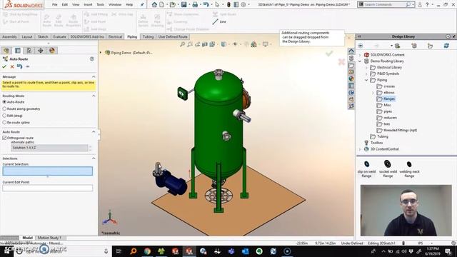 Automatic Pipe Routing смотреть онлайн
