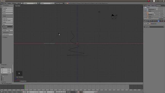 Blender Tutorial: Create A 3d Spiral Shell. смотреть онлайн
