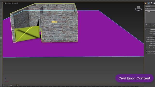Applying Material in 3D MAX Part 34a | Design a residential Building | Civil Engineering Content | смотреть онлайн