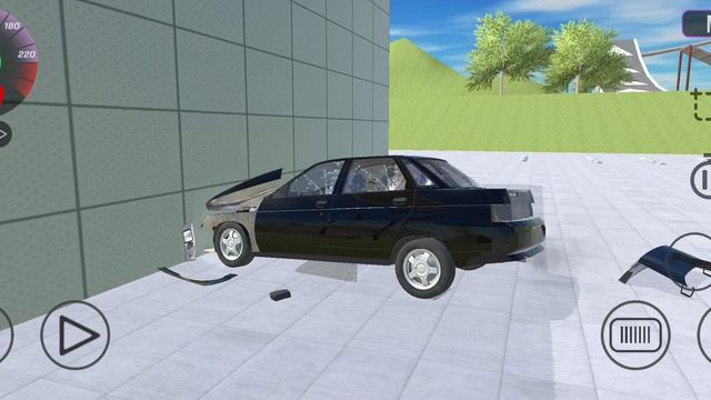 краш тест автомобиля смотреть онлайн