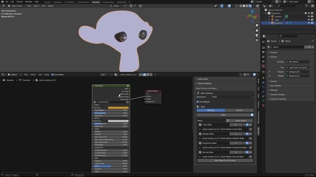Sanctus Library 2.8 update - Procedural Material addon for Blender смотреть онлайн