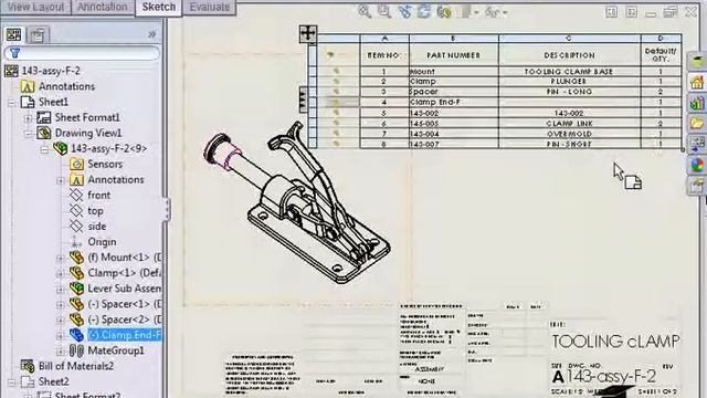 Solidworks Drawings BOMs Advanced Options смотреть онлайн
