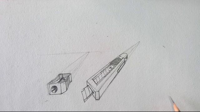 How to Draw Object with One Point Perspectives, Step by Step Easily / Design and Art Process Video смотреть онлайн