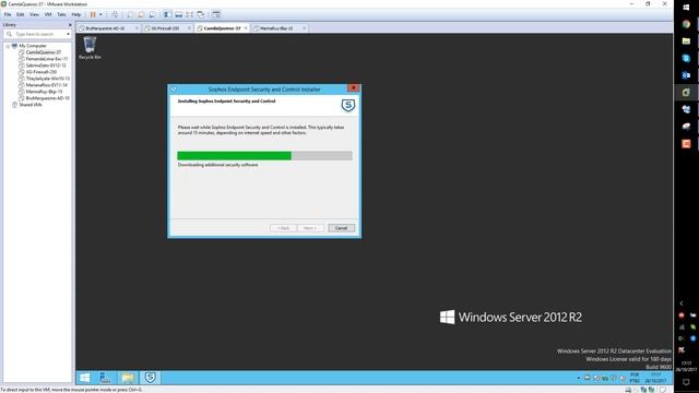 Sophos InterceptX - Server protection - Anti-Ransomware - BadRabbit смотреть онлайн