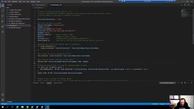 Adding Disks to SQLVM In Azure with Powershell смотреть онлайн