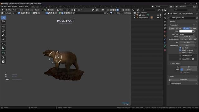 Analisis rápido de Light Control - Addon de Blender para iluminación - En Español смотреть онлайн