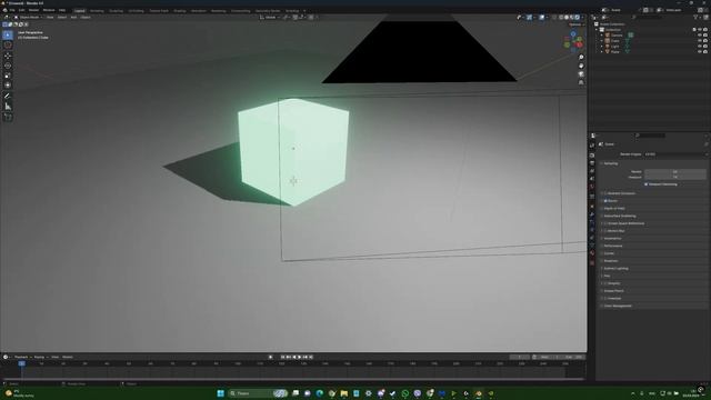 Bloom в Cycles blender 4.0 за 1 мин смотреть онлайн