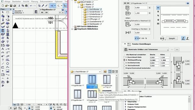 Archicad 17 nerviges Fenster einsetzten2 смотреть онлайн