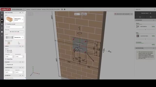 How to use the Hilti PROFIS Engineering Suite for masonry design смотреть онлайн