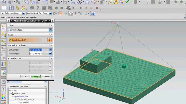 NX Advanced Simulation - Lumped Mass Example смотреть онлайн