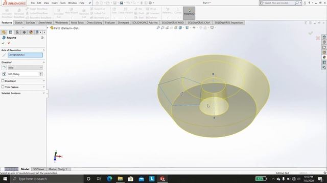 #SOLIDWORKS #Basicsofsolidworks #3DCad Basic Extrude Functions in solidworks смотреть онлайн